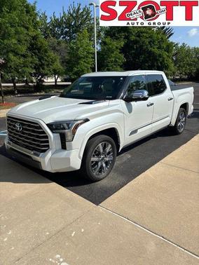 Wind Chill Pearl 2023 Toyota Tundra Hybrid Capstone