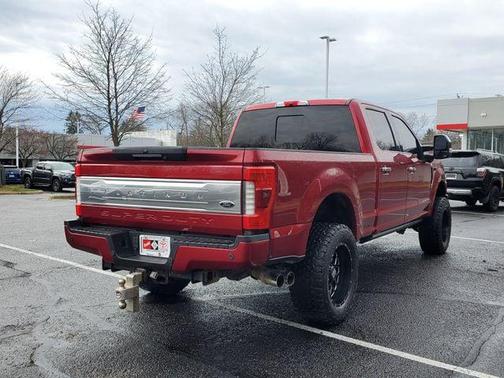 Race Red 2017 Ford F-250 Platinum