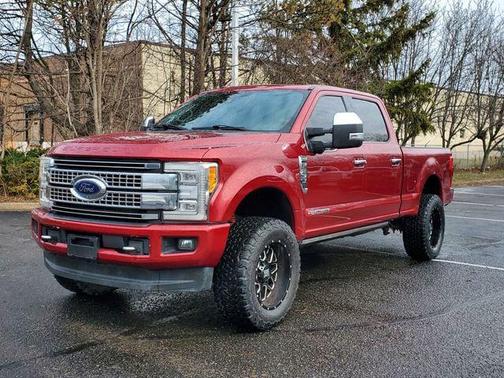 Race Red 2017 Ford F-250 Platinum