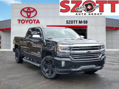 Black 2017 Chevrolet Silverado 1500 High Country Truck