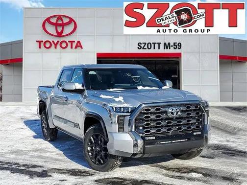 Celestial Silver Metallic 2026 Toyota Tundra Hybrid Platinum Truck