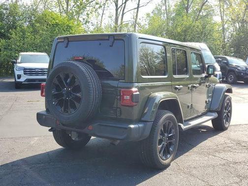Sarge Green Clearcoat 2021 Jeep Wrangler Unlimited 4xe Sahara