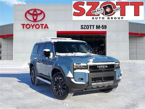 Heritage Blue 2026 Toyota Land Cruiser Base SUV