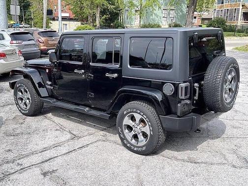 Black Clearcoat 2017 Jeep Wrangler Unlimited Sahara