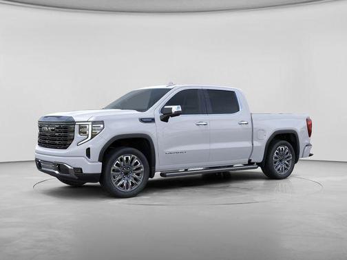 Glacier White Tricoat 2026 GMC Sierra 1500 Denali Ultimate