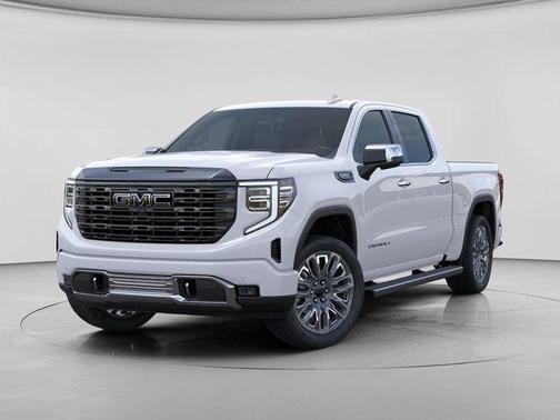 Glacier White Tricoat 2026 GMC Sierra 1500 Denali Ultimate