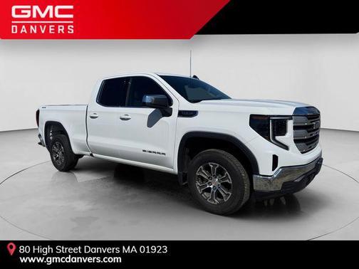 Summit White 2025 GMC Sierra 1500 SLE