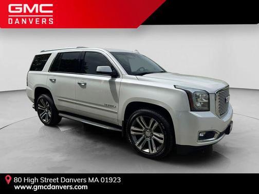 White Frost Tricoat 2017 GMC Yukon Denali