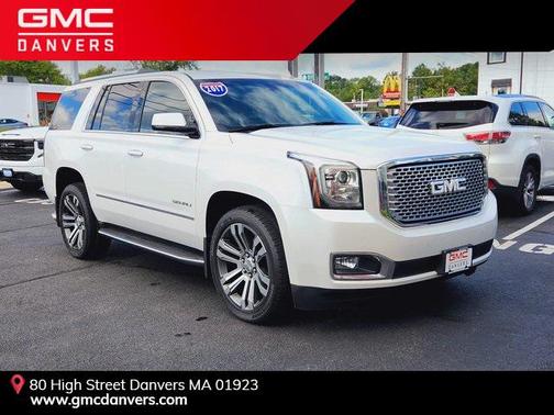 White Frost Tricoat 2017 GMC Yukon Denali