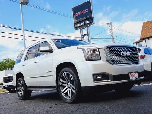 White Frost Tricoat 2017 GMC Yukon Denali