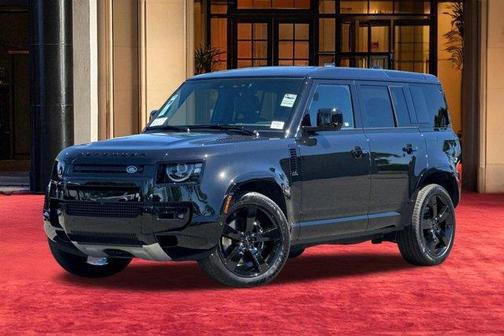 Santorini Black 2026 Land Rover Defender P525 V8