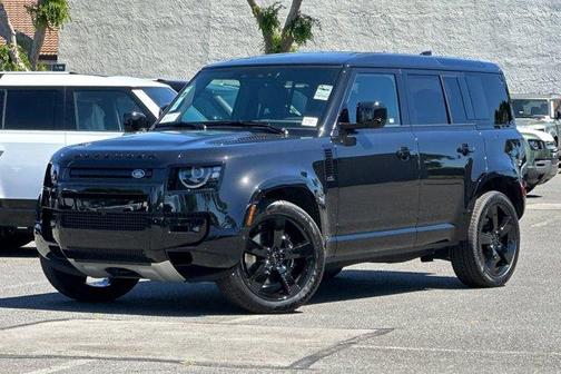 Santorini Black 2026 Land Rover Defender P525 V8