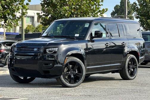 Black 2026 Land Rover Defender P500 V8