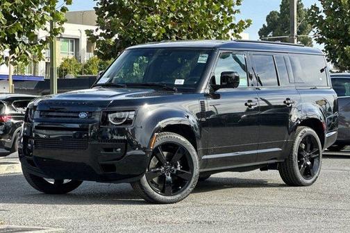 Black 2026 Land Rover Defender P500 V8