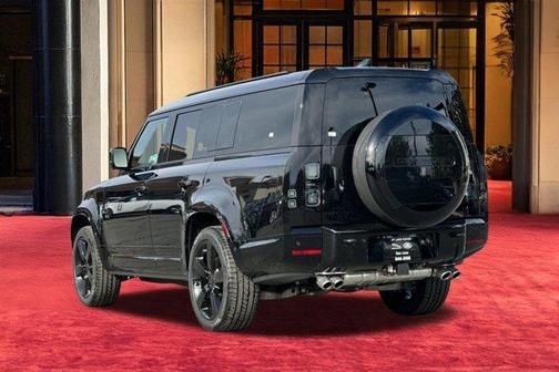 Santorini Black 2026 Land Rover Defender P500 V8