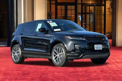 Santorini Black 2025 Land Rover Range Rover Evoque Core S