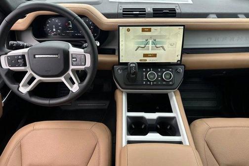 Carpathian Grey 2026 Land Rover Defender P400 X-Dynamic SE