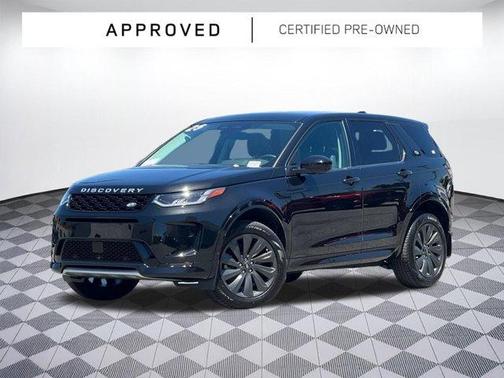 Santorini Black 2025 Land Rover Discovery Sport S