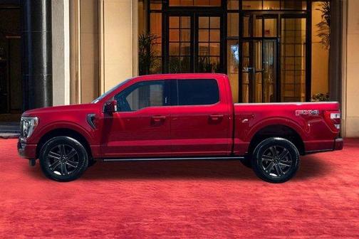 Red 2022 Ford F-150 Lariat