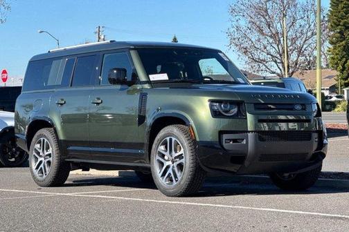 Woolstone Green 2026 Land Rover Defender 130 X-Dynamic SE