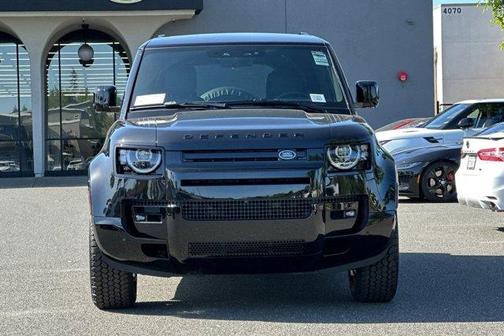 Santorini Black 2026 Land Rover Defender P400 X-Dynamic SE