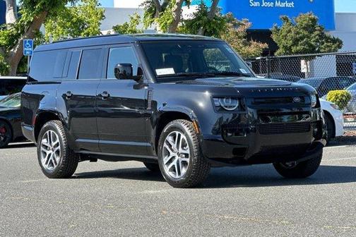 Santorini Black 2026 Land Rover Defender P400 X-Dynamic SE