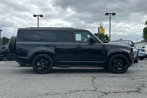 Santorini Black 2025 Land Rover Defender P400 X-Dynamic SE