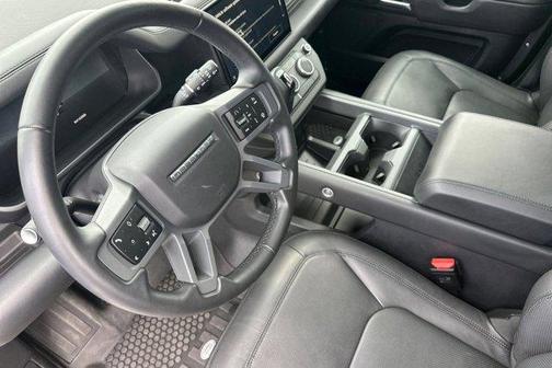 Santorini Black 2025 Land Rover Defender P400 X-Dynamic SE