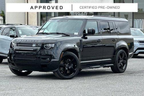 Santorini Black 2025 Land Rover Defender P400 X-Dynamic SE