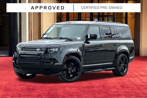 Santorini Black 2025 Land Rover Defender P400 X-Dynamic SE