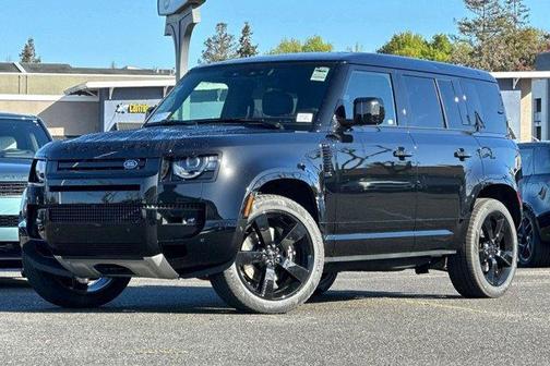 Santorini Black 2026 Land Rover Defender 110 V8
