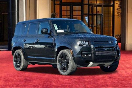 Santorini Black 2026 Land Rover Defender 110 V8