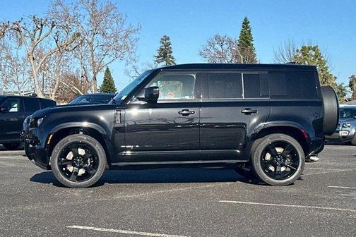 Santorini Black 2026 Land Rover Defender 110 V8
