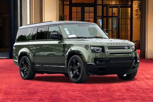 Woolstone Green 2026 Land Rover Defender P400 X-Dynamic SE