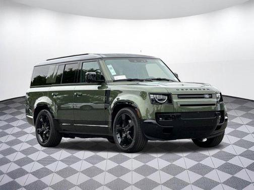 Woolstone Green 2026 Land Rover Defender P400 X-Dynamic SE