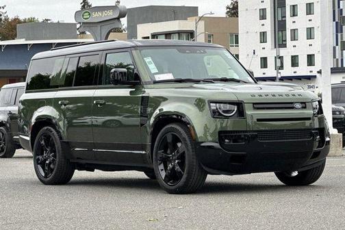 Woolstone Green 2026 Land Rover Defender P400 X-Dynamic SE