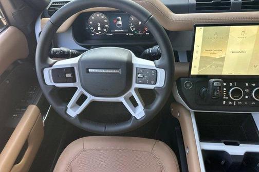 Santorini Black 2026 Land Rover Defender P400 X-Dynamic SE
