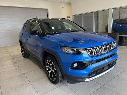 Hydro Blue Pearlcoat 2024 Jeep Compass Limited