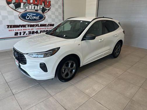 White Metallic 2023 Ford Escape ST-Line