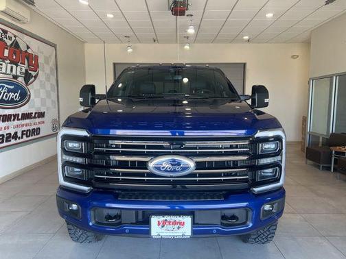 Blue Metallic 2026 Ford F-350 Platinum