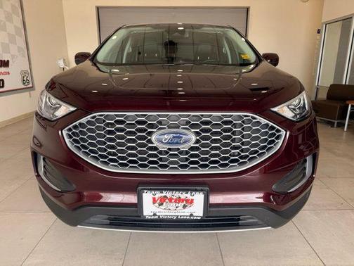 Burgundy 2024 Ford Edge SEL