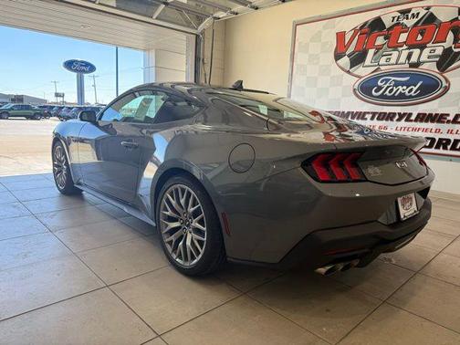 Carbonized Gray Metallic 2025 Ford Mustang GT Premium