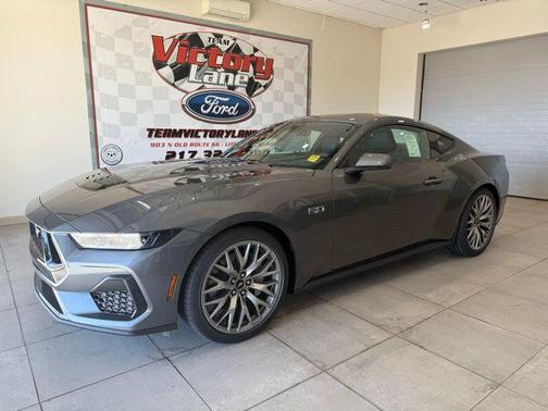 Carbonized Gray Metallic 2025 Ford Mustang GT Premium