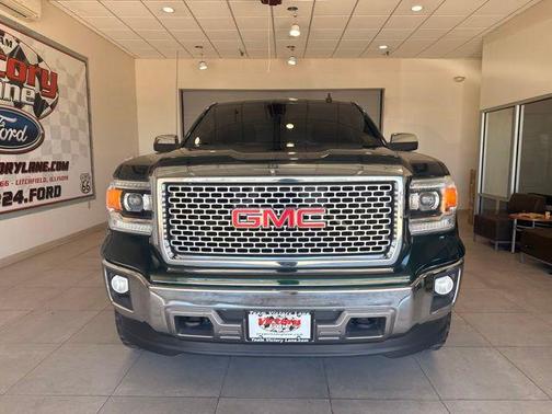 Emerald Green Metallic 2015 GMC Sierra 1500 SLT
