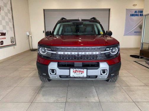 Ruby Red Metallic Tinted Clearcoat 2026 Ford Bronco Sport Badlands
