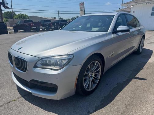 Silver 2013 BMW 750 Li