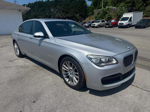 Silver 2013 BMW 750 Li