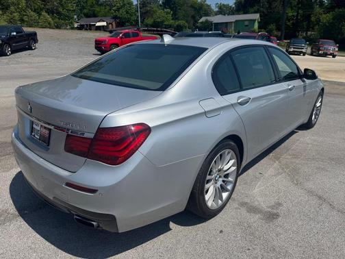 Silver 2013 BMW 750 Li