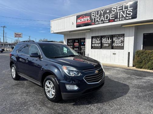 Blue 2017 Chevrolet Equinox 1LT