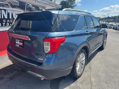 Blue Metallic 2020 Ford Explorer Limited